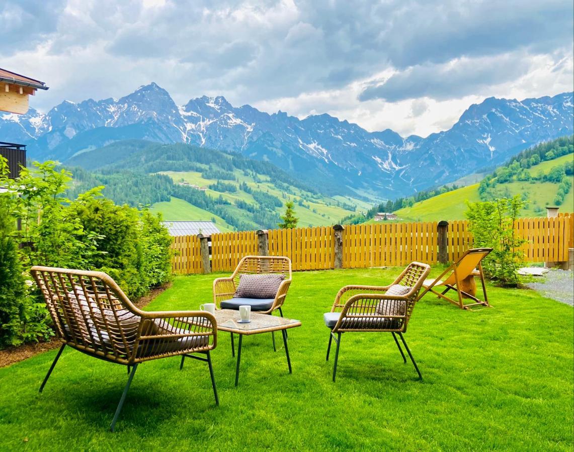 Ski-In & Ski-Out Out Chalet Maria With Amazing Mountain View Maria Alm am Steinernen Meer Exterior foto