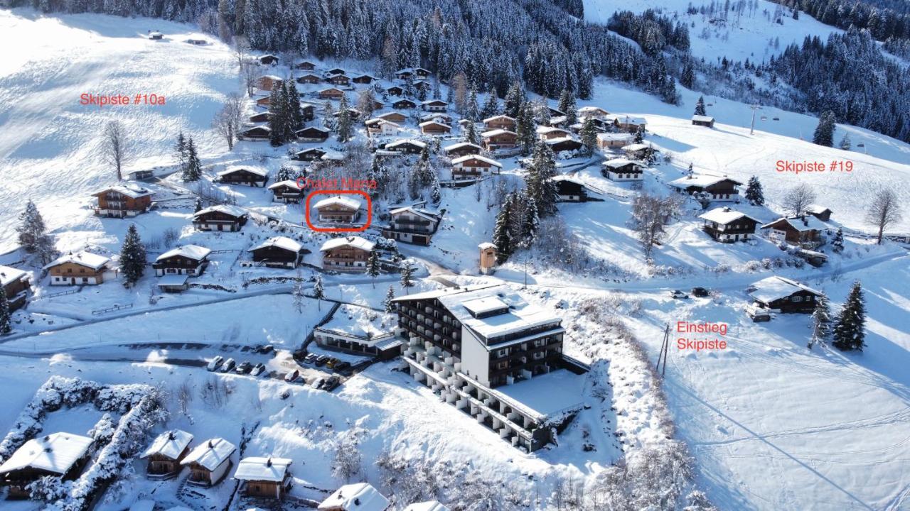 Ski-In & Ski-Out Out Chalet Maria With Amazing Mountain View Maria Alm am Steinernen Meer Exterior foto