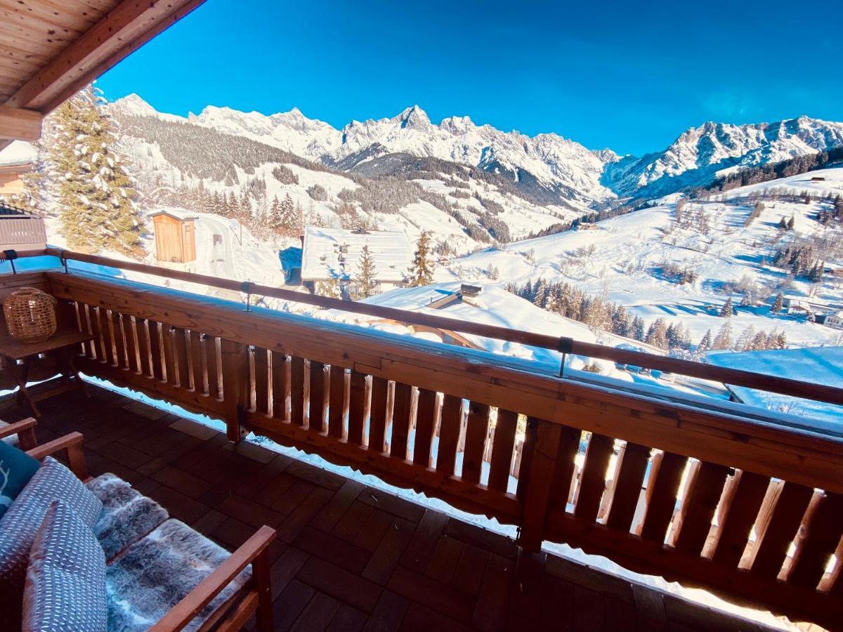 Ski-In & Ski-Out Out Chalet Maria With Amazing Mountain View Maria Alm am Steinernen Meer Exterior foto