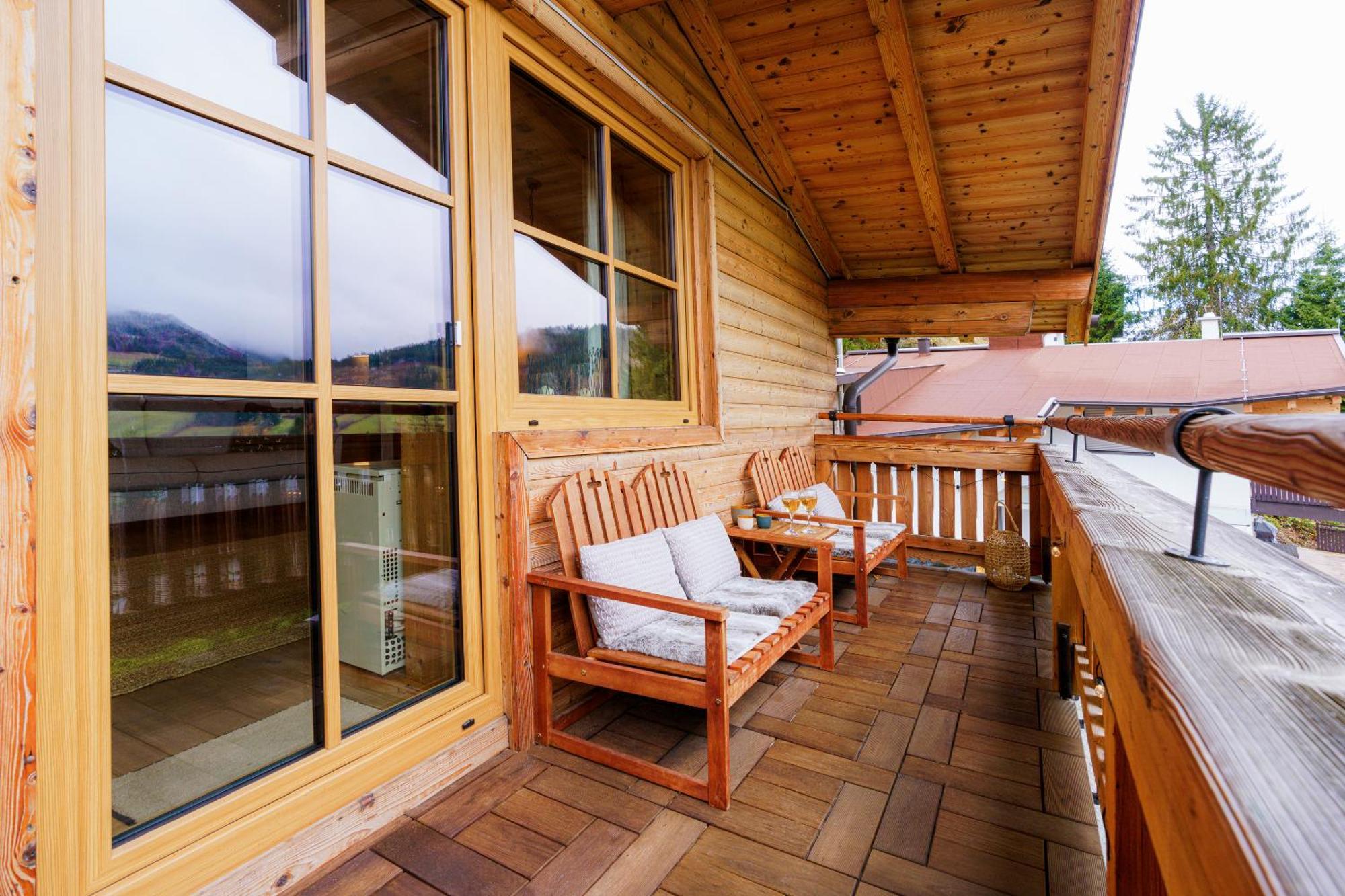 Ski-In & Ski-Out Out Chalet Maria With Amazing Mountain View Maria Alm am Steinernen Meer Exterior foto